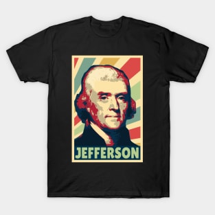 Thomas Jefferson Vintage Colors T-Shirt